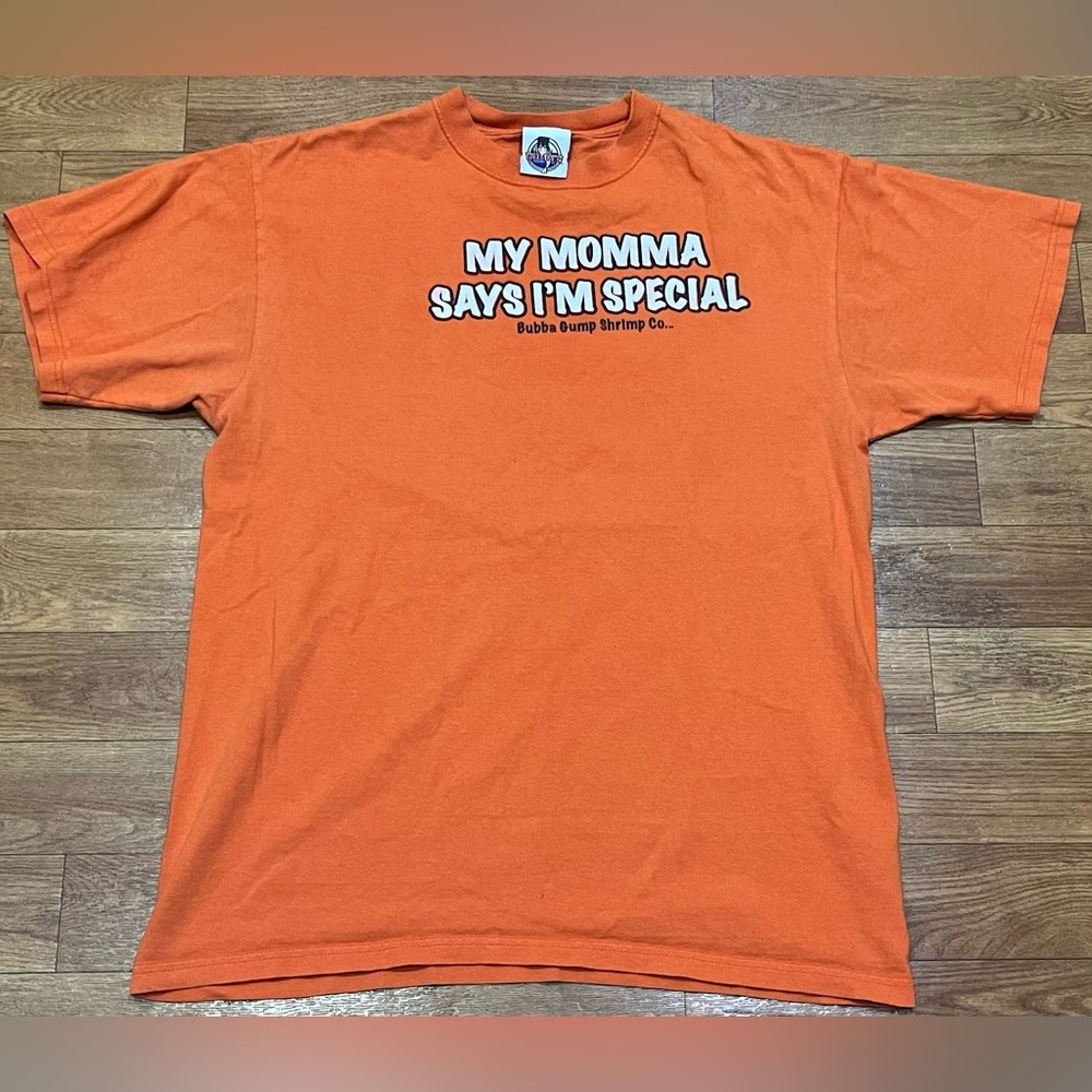 Vintage Y2K Bubba Gumbo Shrimp Tee Shirt Mens Size Large